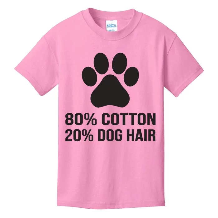 Cotton Dog Hair Funny Dog Saying Kids T-Shirt