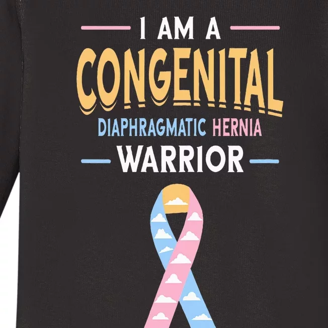 Congenital Diaphragmatic Hernia Awareness Cdh Warrior Mom Baby Long Sleeve Bodysuit