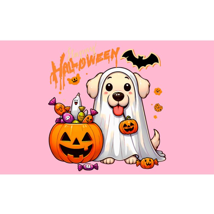 Cute Dog Happy Halloween Bumper Sticker