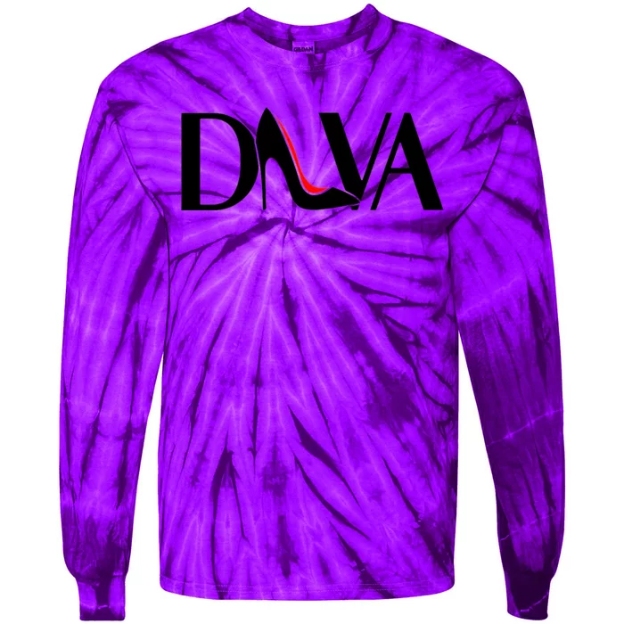 Cool Diva Heels Tie-Dye Long Sleeve Shirt