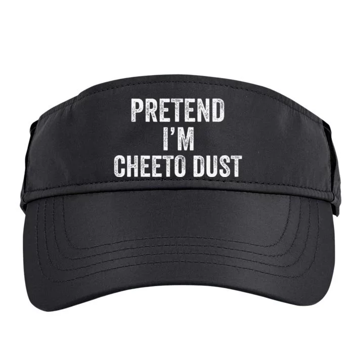 Cheeto Dust Halloween Costume Pretend IM Cheeto Dust Adult Drive Performance Visor