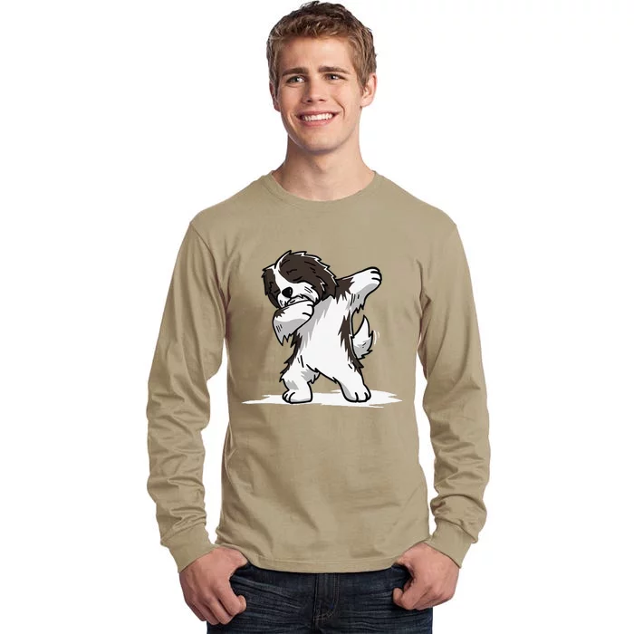 Cute Dabbing Havanese Dog Funny Dab Dance Gift Tall Long Sleeve T-Shirt