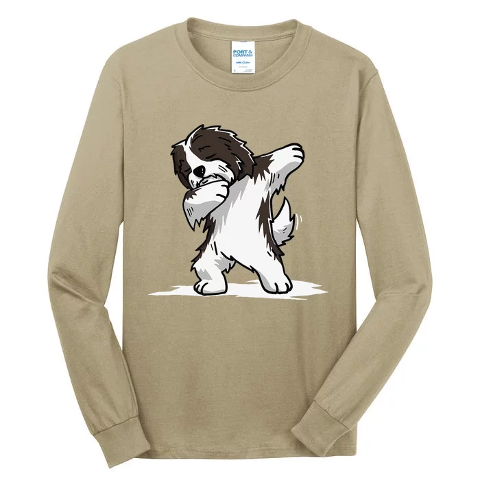 Cute Dabbing Havanese Dog Funny Dab Dance Gift Tall Long Sleeve T-Shirt