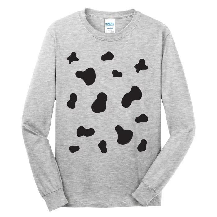 Cute Dalmatian Halloween Costume Dog Black Spots Pattern Tall Long Sleeve T-Shirt