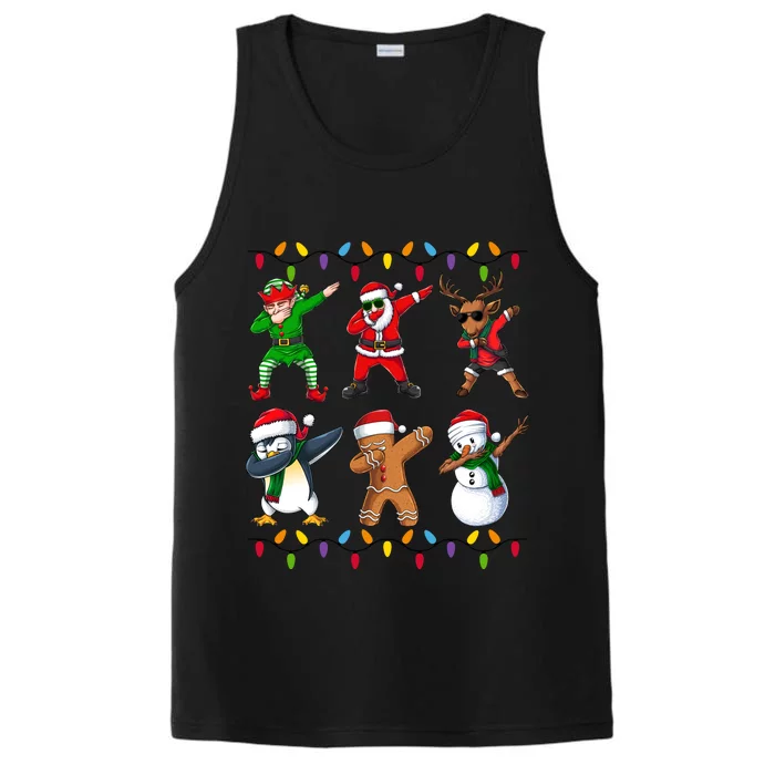 Christmas Dab Holiday Festive Performance Tank