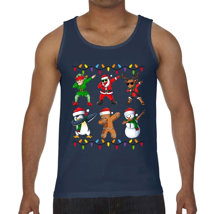 Christmas Dab Holiday Festive Comfort Colors® Tank Top