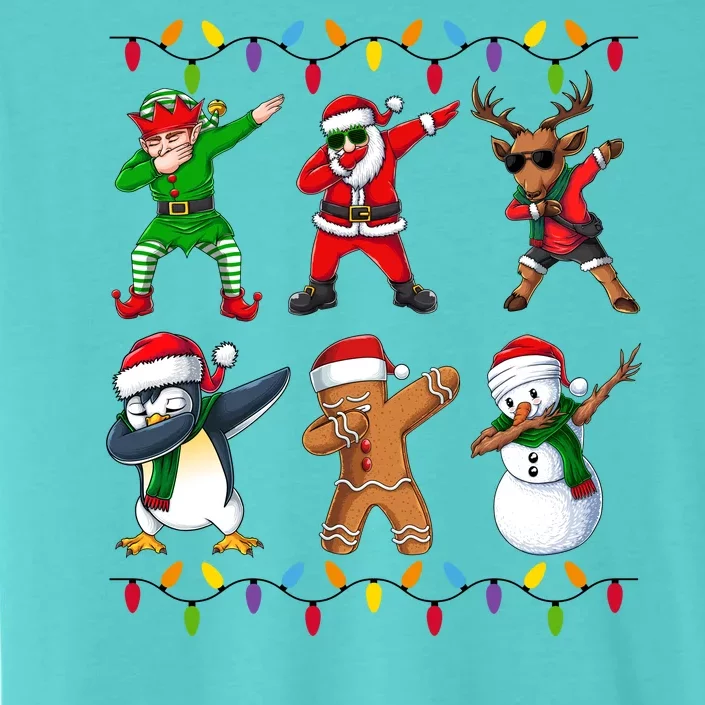 Christmas Dab Holiday Festive ChromaSoft Performance T-Shirt