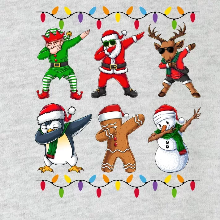 Christmas Dab Holiday Festive Toddler Long Sleeve Shirt