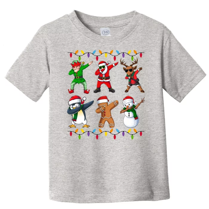 Christmas Dab Holiday Festive Toddler T-Shirt