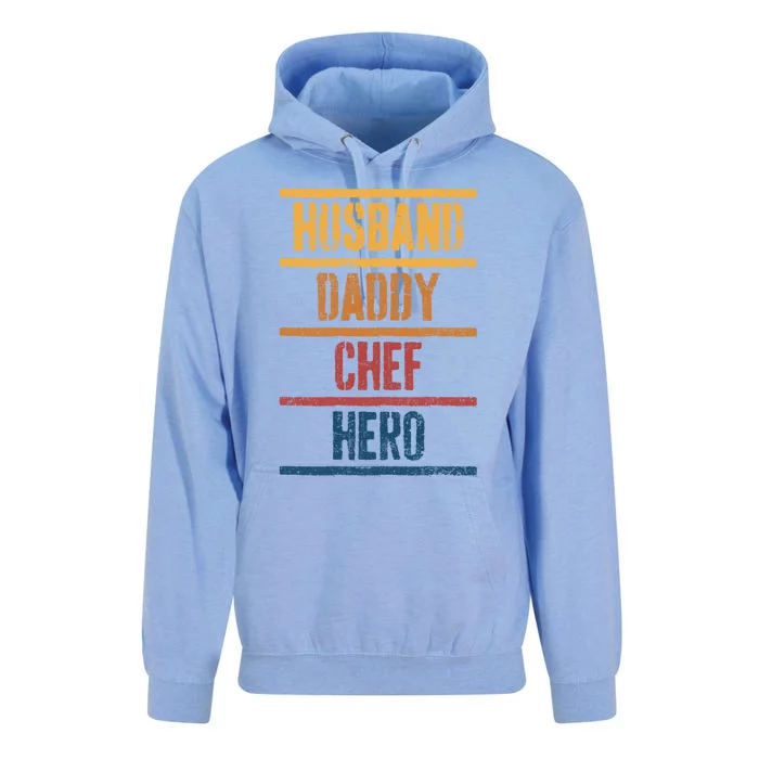 Chef Dad Husband Fathers Day Meaningful Gift Unisex Surf Hoodie