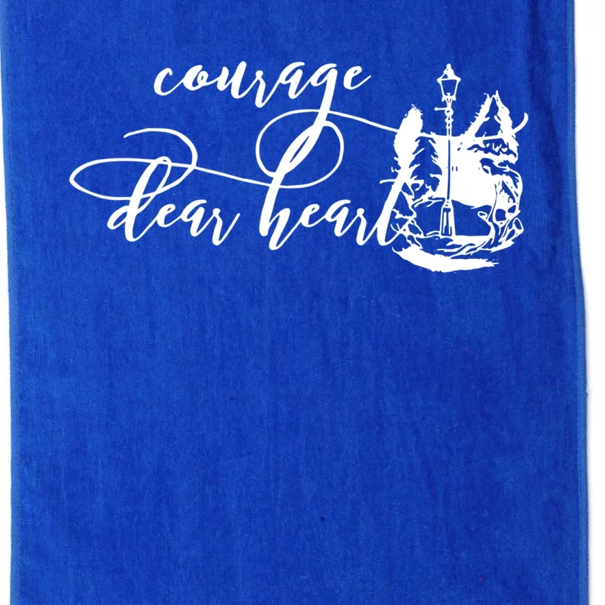 Courage Dear Heart Gift Platinum Collection Golf Towel