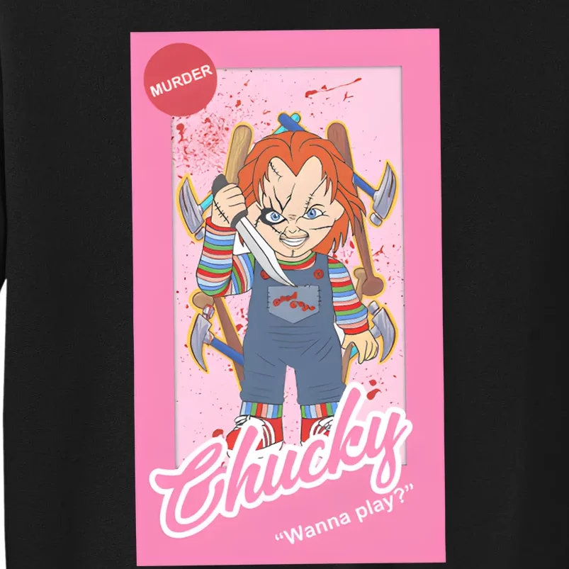 Chucky Doll Horror Movie Doll Funny Halloween Sweatshirt