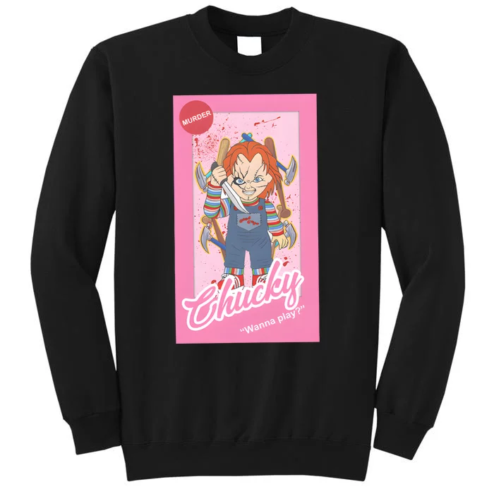 Chucky Doll Horror Movie Doll Funny Halloween Sweatshirt