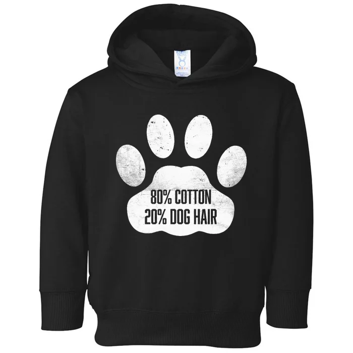 Cotton Dog Hair Traces Of Dog Dog Sayings Toddler Hoodie