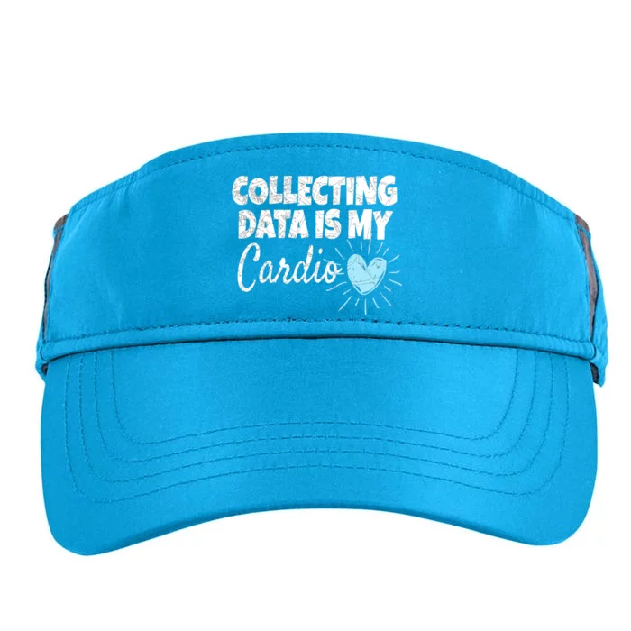 Collecting Data Is My Cardio - Behavior Analyst Adult Drive Performance Visor