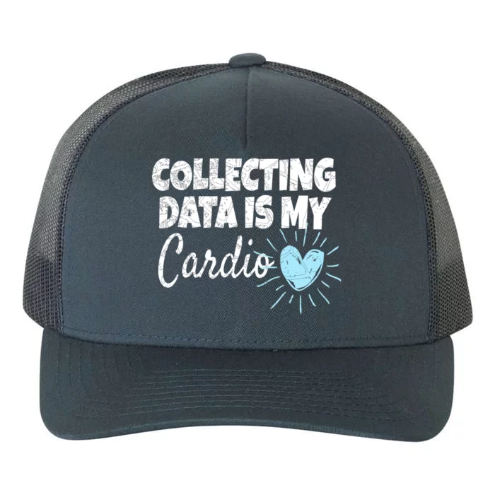 Collecting Data Is My Cardio - Behavior Analyst Yupoong Adult 5-Panel Trucker Hat