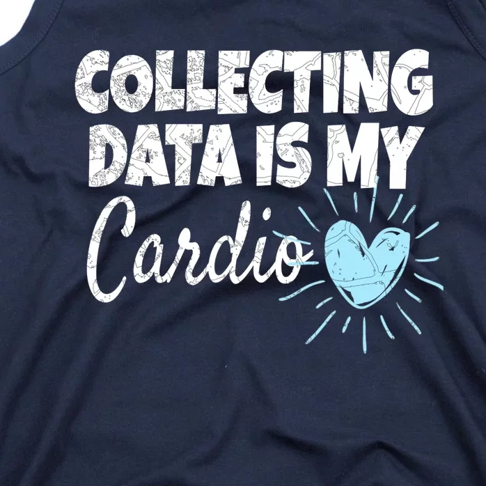 Collecting Data Is My Cardio - Behavior Analyst Tank Top