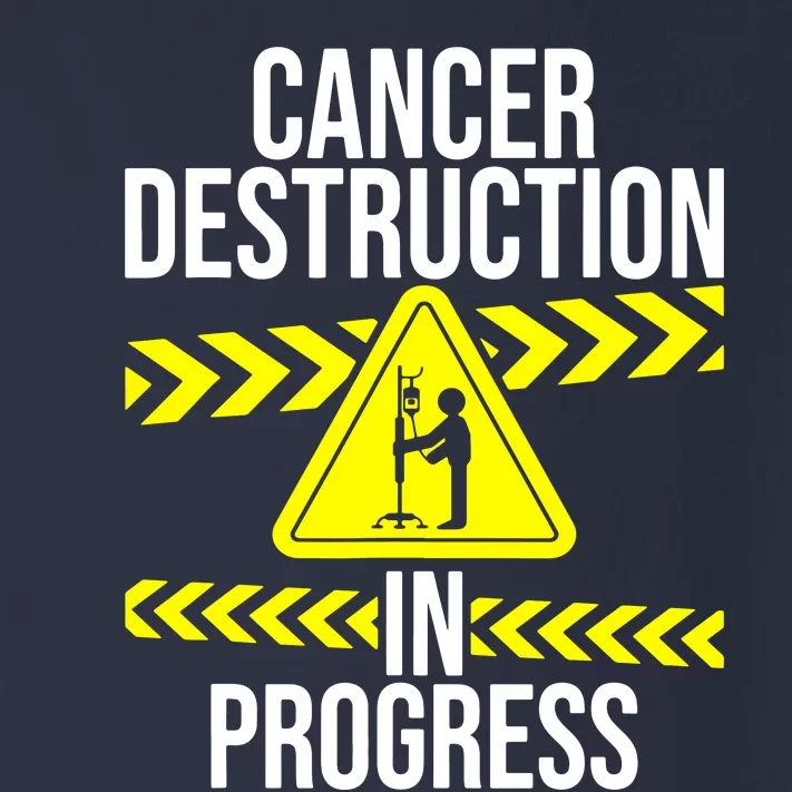 Cancer Destruction In Progress Cancer Survivor Fighter Toddler Long Sleeve Shirt