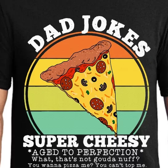 Cheesy Dad Joke Slice Of Pizza Pajama Set