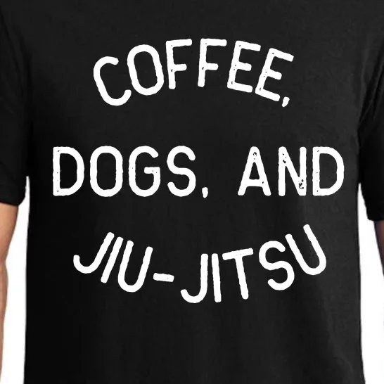 Coffee Dogs Jiu Jitsu For BJJ, Jujitsu Gift Pajama Set