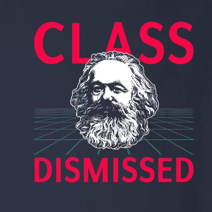 Class Dismissed Karl Marx Funny Socialism Communism Pun Copy Toddler Long Sleeve Shirt