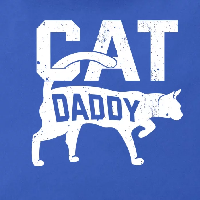 Cat Daddy Kitten Pet Owner Meow FatherS Day Zip Tote Bag