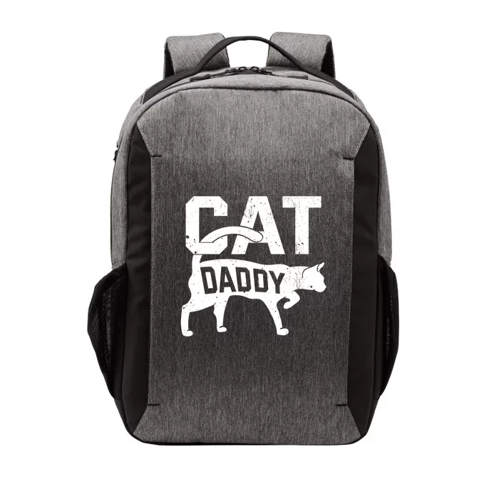 Cat Daddy Kitten Pet Owner Meow FatherS Day Vector Backpack