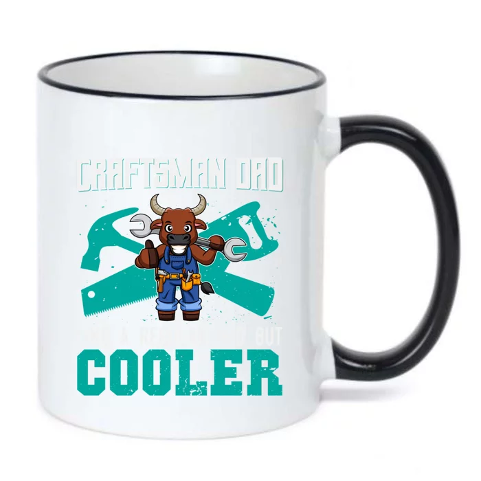 Crafts Dad Like A Regular Dad But Cooler Crafts Gift Black Color Changing Mug