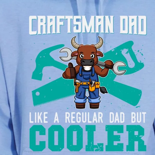 Crafts Dad Like A Regular Dad But Cooler Crafts Gift Unisex Surf Hoodie