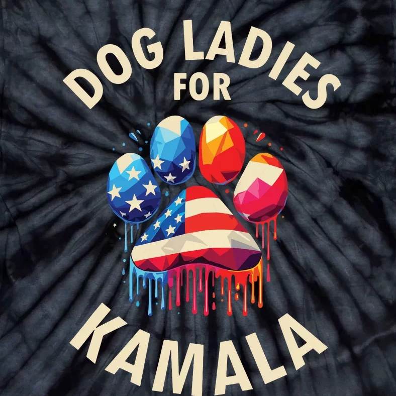 Childless Dog Ladies Tie-Dye T-Shirt