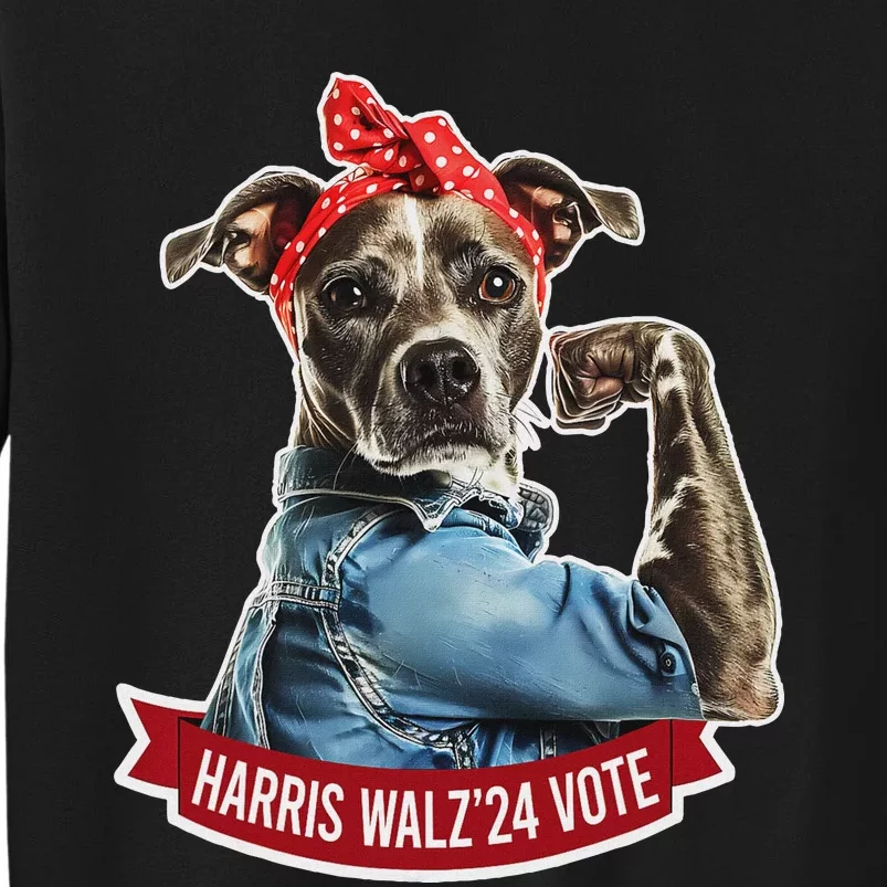 Childless Dog Lady Kamala Harris Tim Walz Vote Election Sweatshirt