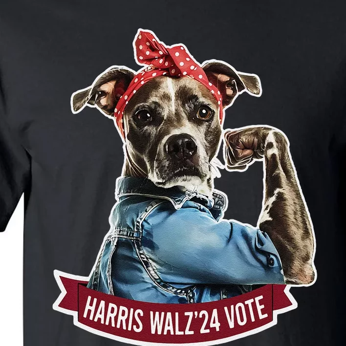 Childless Dog Lady Kamala Harris Tim Walz Vote Election Tall T-Shirt