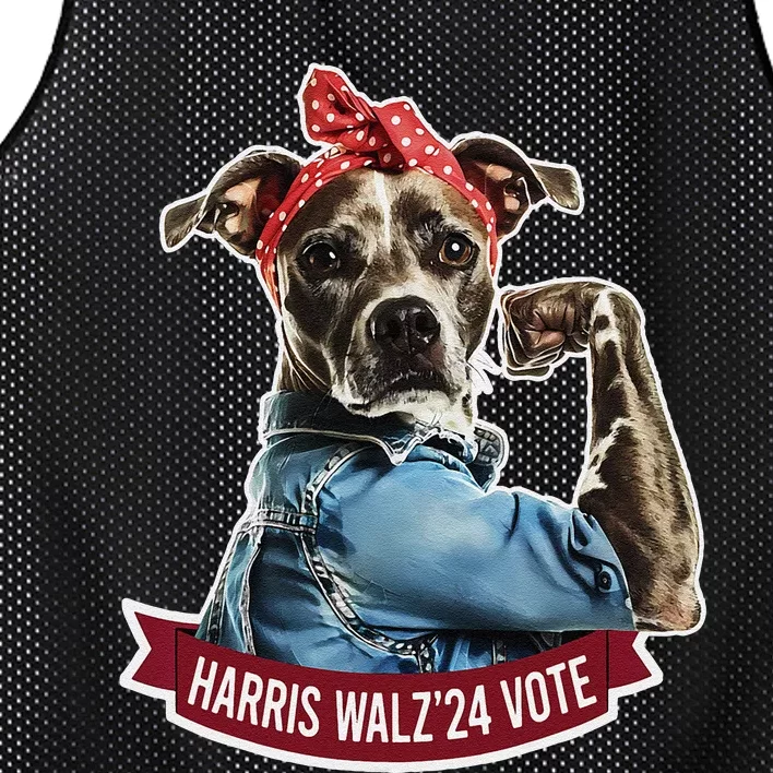 Childless Dog Lady Kamala Harris Tim Walz Vote Election Mesh Reversible Basketball Jersey Tank