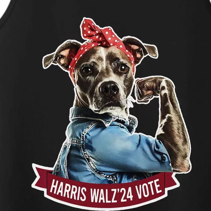 Childless Dog Lady Kamala Harris Tim Walz Vote Election Performance Tank