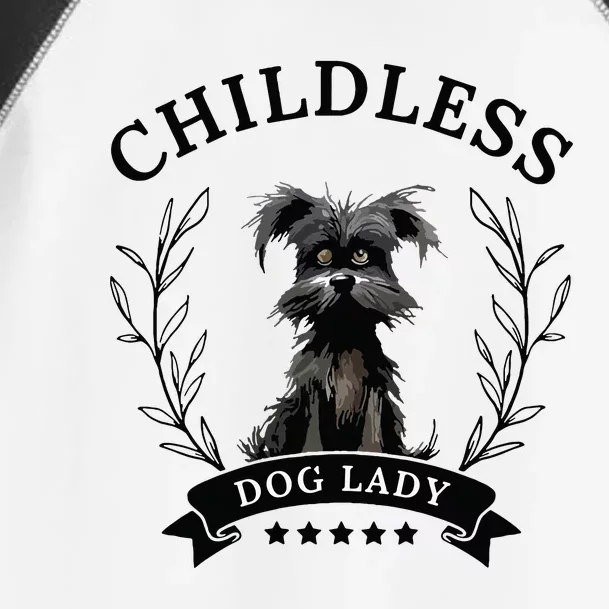 Childless Dog Lady For President 2024 Childless Dog Lady Toddler Fine Jersey T-Shirt