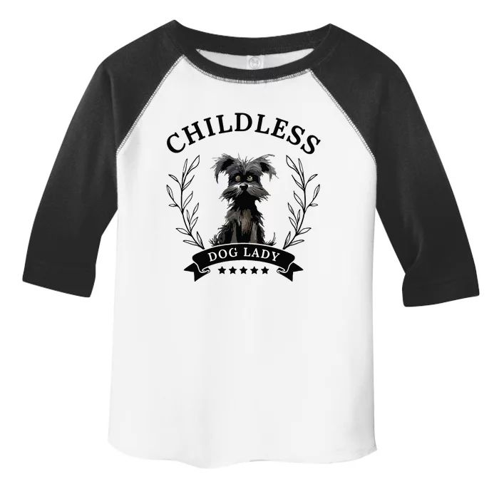 Childless Dog Lady For President 2024 Childless Dog Lady Toddler Fine Jersey T-Shirt