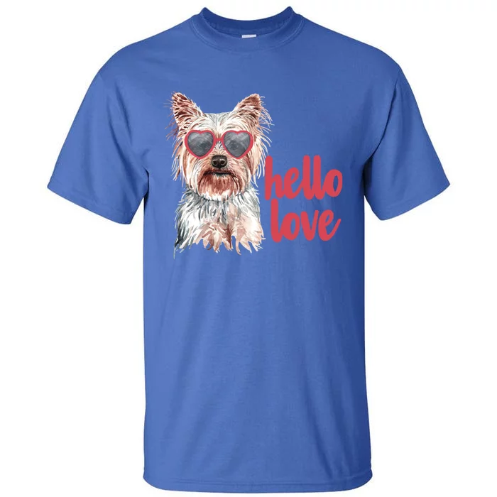 Cute Dog Lover Valentines Days Gift Her Gift Tall T-Shirt