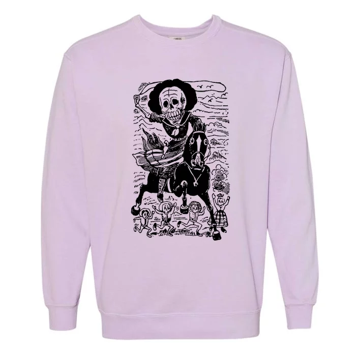 Calavera De La Adelita Garment-Dyed Sweatshirt