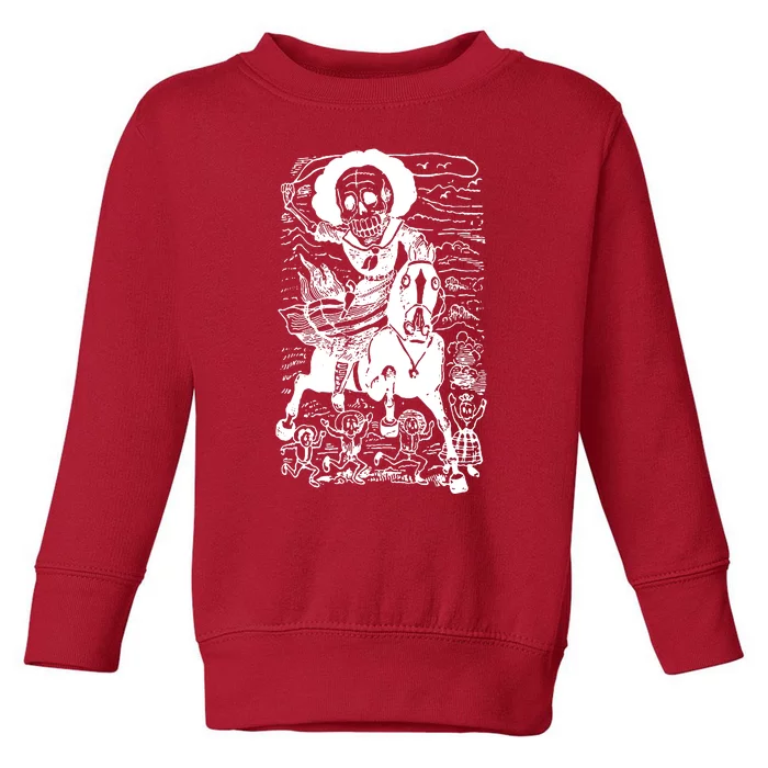 Calavera De La Adelita Toddler Sweatshirt