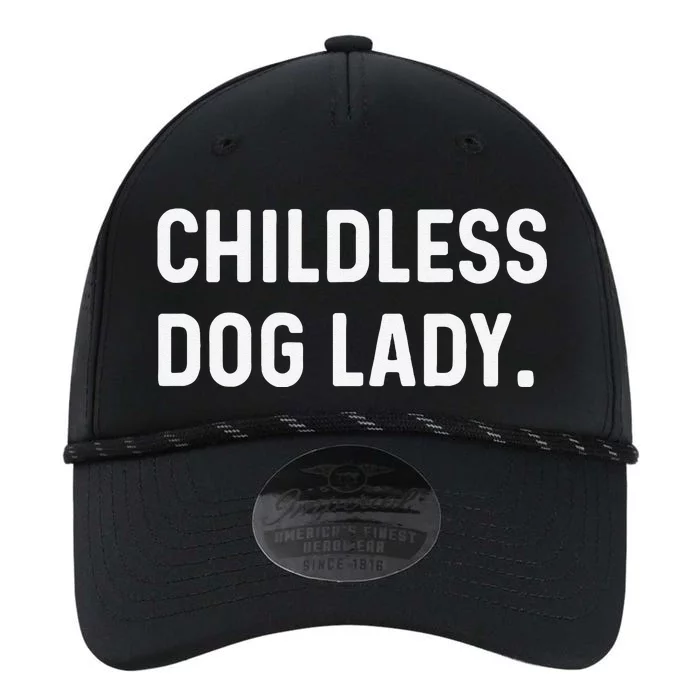 Childless Dog Lady Funny Pet Animal Dog Mom Sweat Performance The Dyno Cap