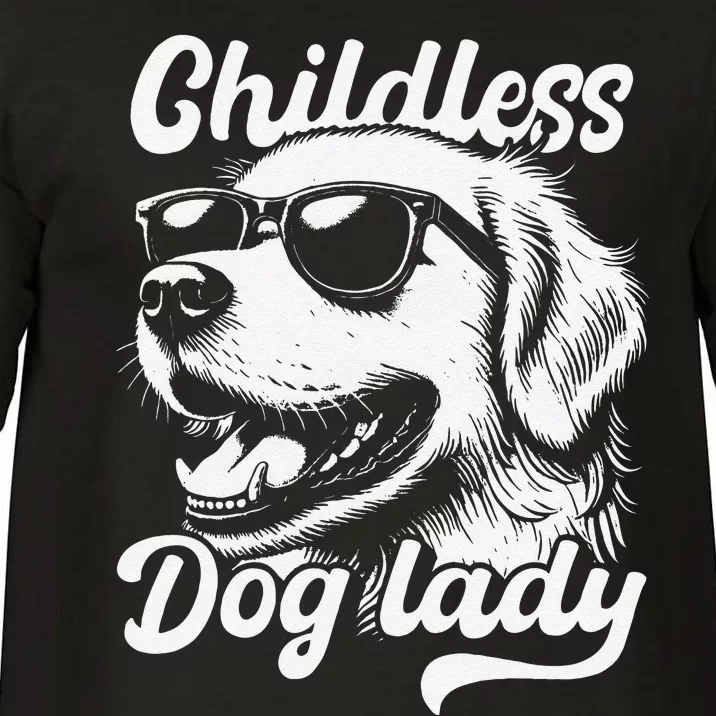 Childless Dog Lady Funny Dog Lover Meme Comfort Colors T-Shirt