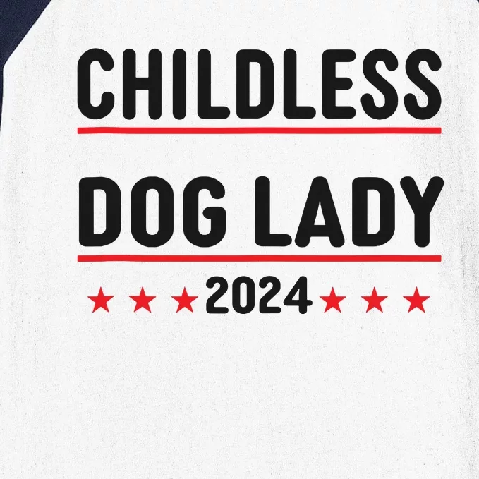 Childless Dog Ladies Dog Lady Baseball Sleeve Shirt