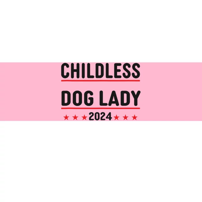 Childless Dog Ladies Dog Lady Bumper Sticker