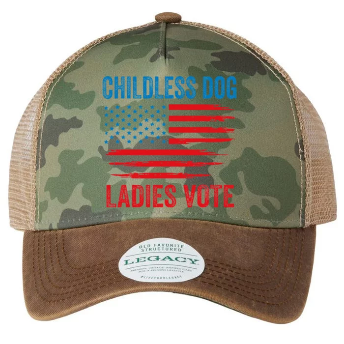 Childless Dog Ladies Legacy Tie Dye Trucker Hat