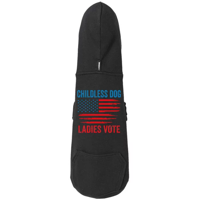 Childless Dog Ladies Doggie 3-End Fleece Hoodie