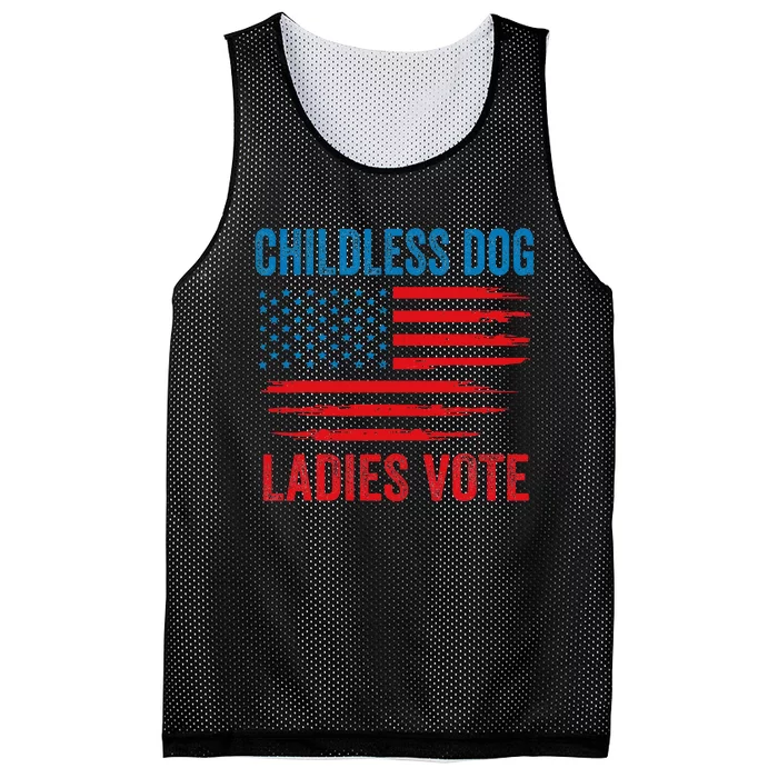 Childless Dog Ladies Mesh Reversible Basketball Jersey Tank