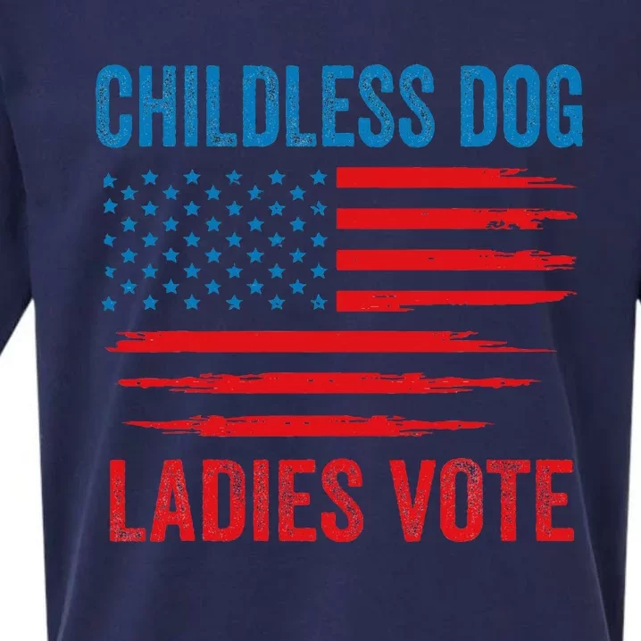 Childless Dog Ladies Sueded Cloud Jersey T-Shirt