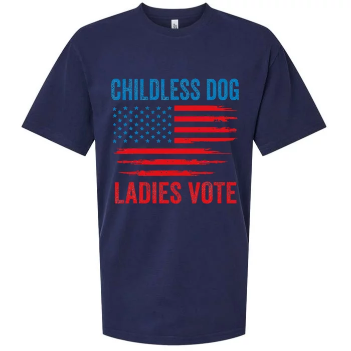 Childless Dog Ladies Sueded Cloud Jersey T-Shirt