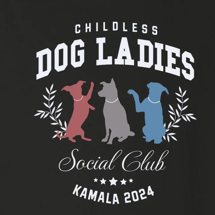 Childless Dog Lady Social Club President Kamala Harris 2024 Toddler Long Sleeve Shirt