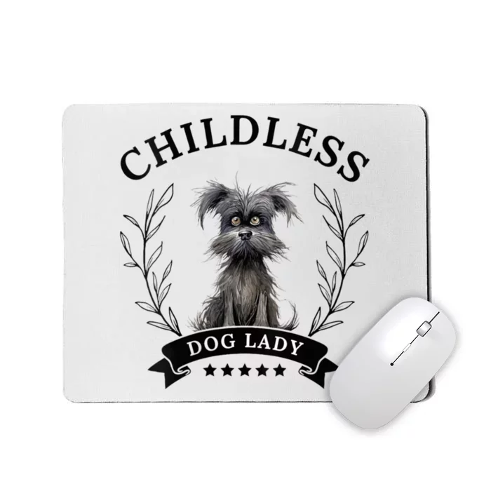 Childless Dog Lady For President 2024 Childless Dog Lady Mousepad